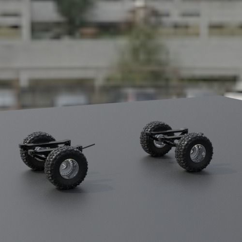 LIFT KIT 02A-2 LEAF SPRINGS 3D print model_9