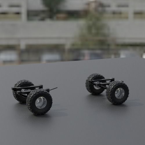 LIFT KIT 02A-2 LEAF SPRINGS 3D print model_7