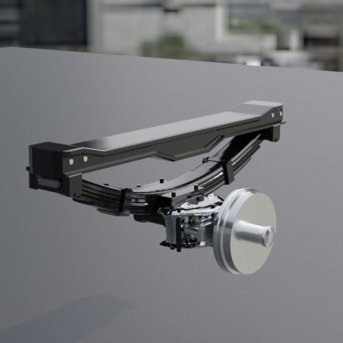 LIFT KIT 02A-2 LEAF SPRINGS 3D print model_12