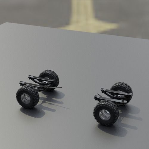 LIFT KIT 02A-2 LEAF SPRINGS 3D print model_3