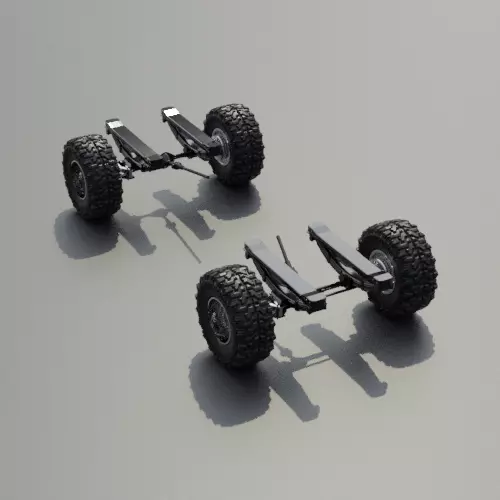 LIFT KIT 02A-2 LEAF SPRINGS 3D print model_0
