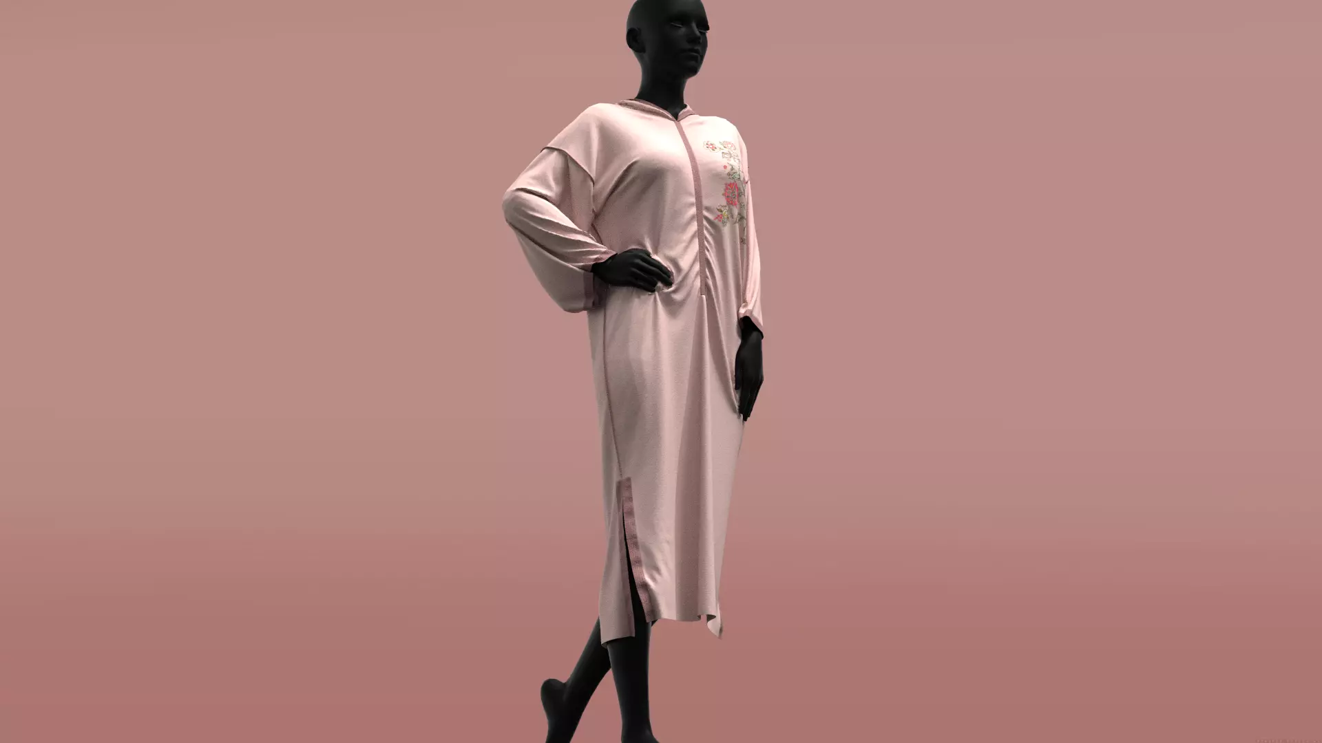Jellaba Chic 3D model