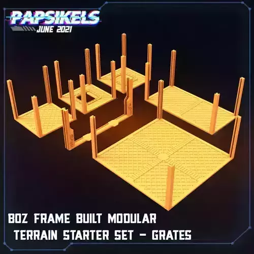 BOZ FRAME BUILT MODULAR TERRAIN STARTER SET