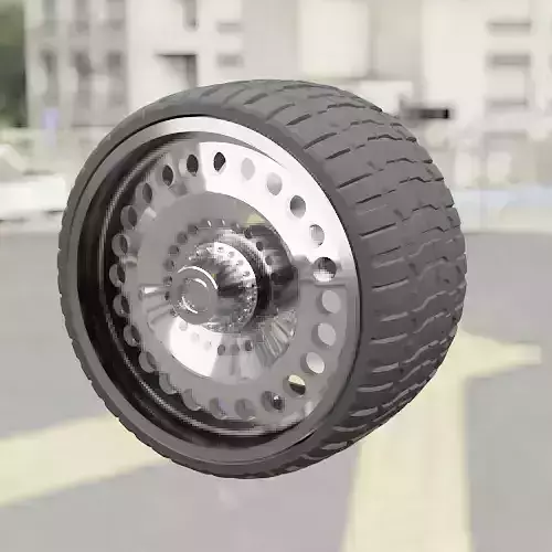 WHEEL FOR CUSTOM TRUCK 18M-R6 Front and doubled back