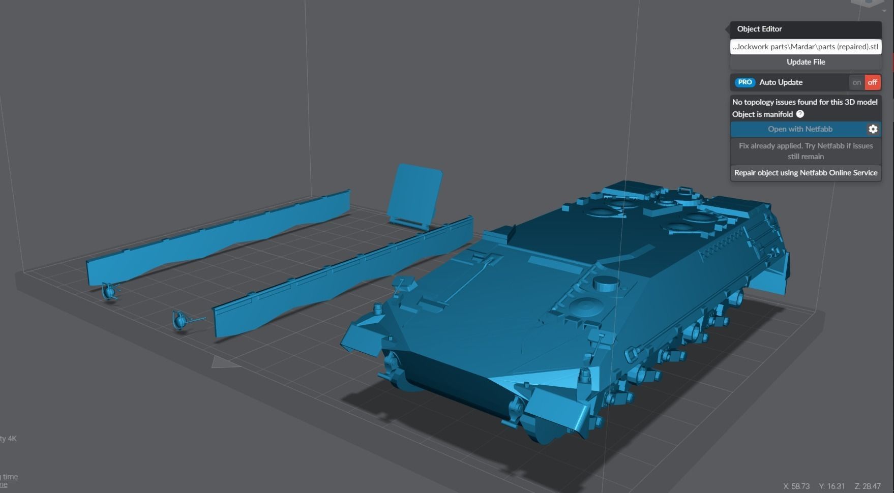 Marder IFV Scale model 3D print model_5