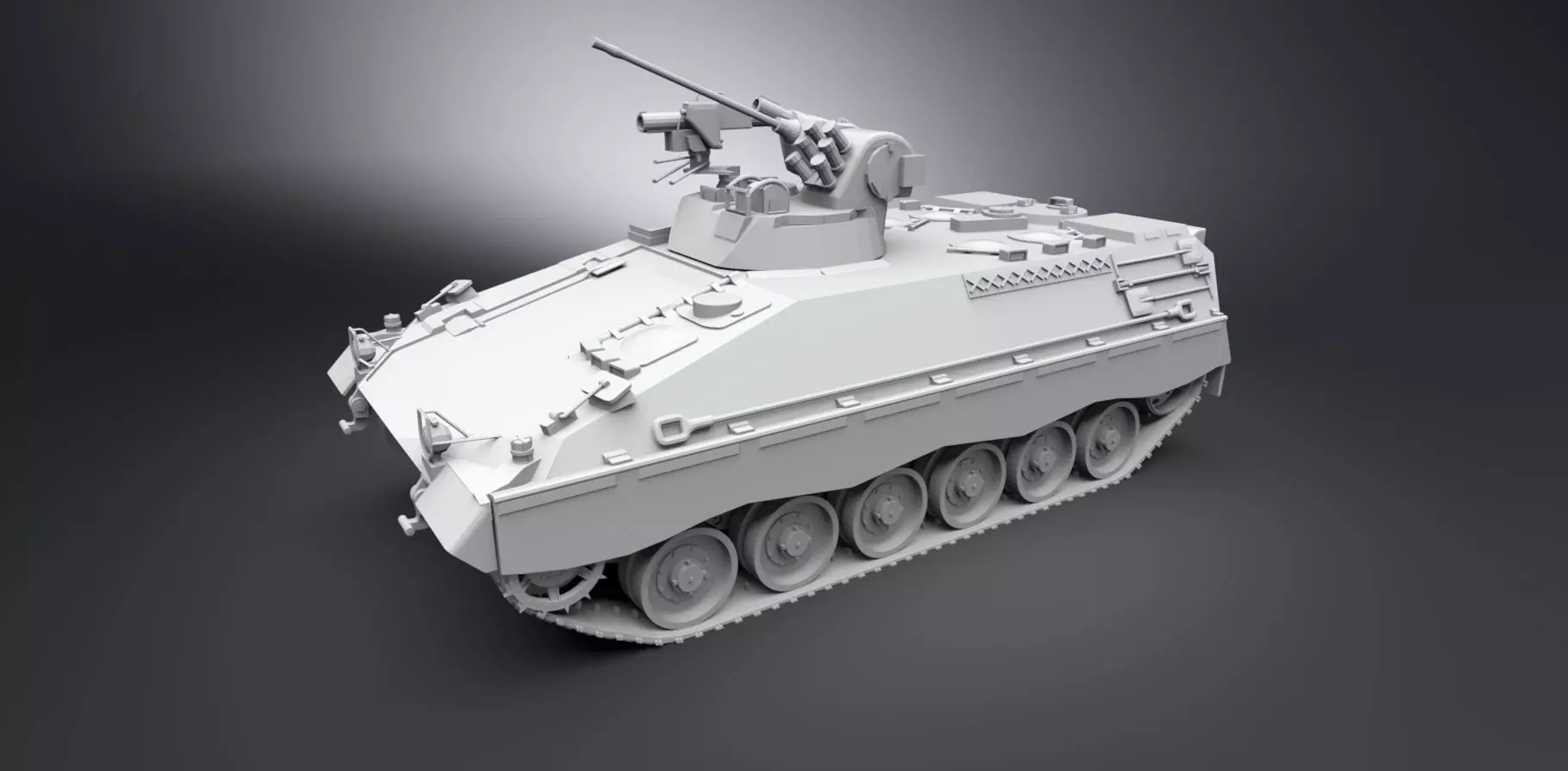 Marder IFV Scale model 3D print model_0