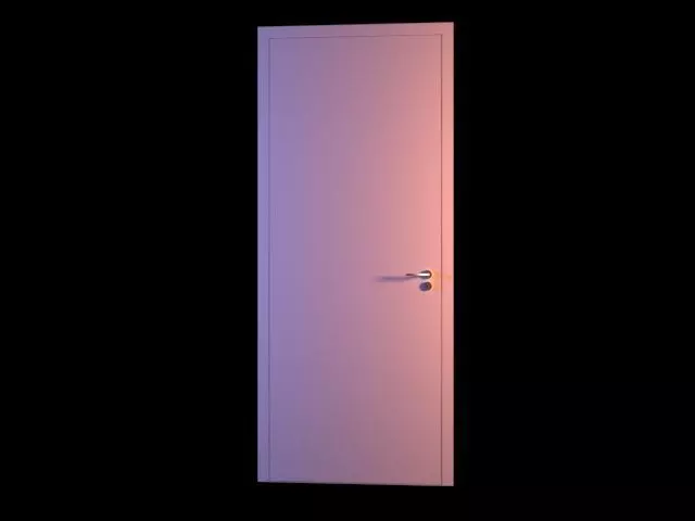 Interior door OBJ 3Dmodel Free 3D model