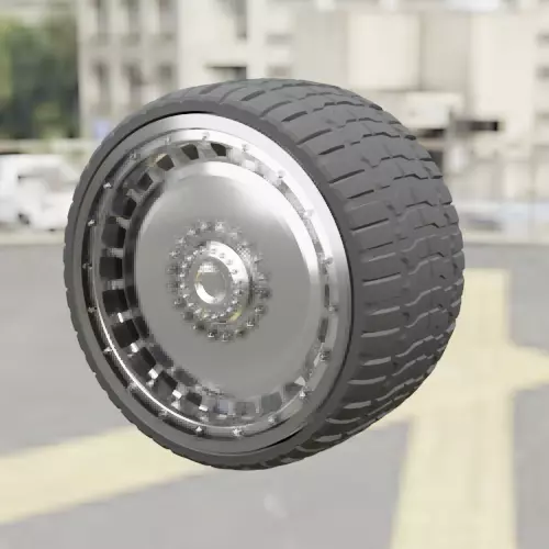 WHEEL FOR CUSTOM TRUCK R2 Front and doubled back 3D print model