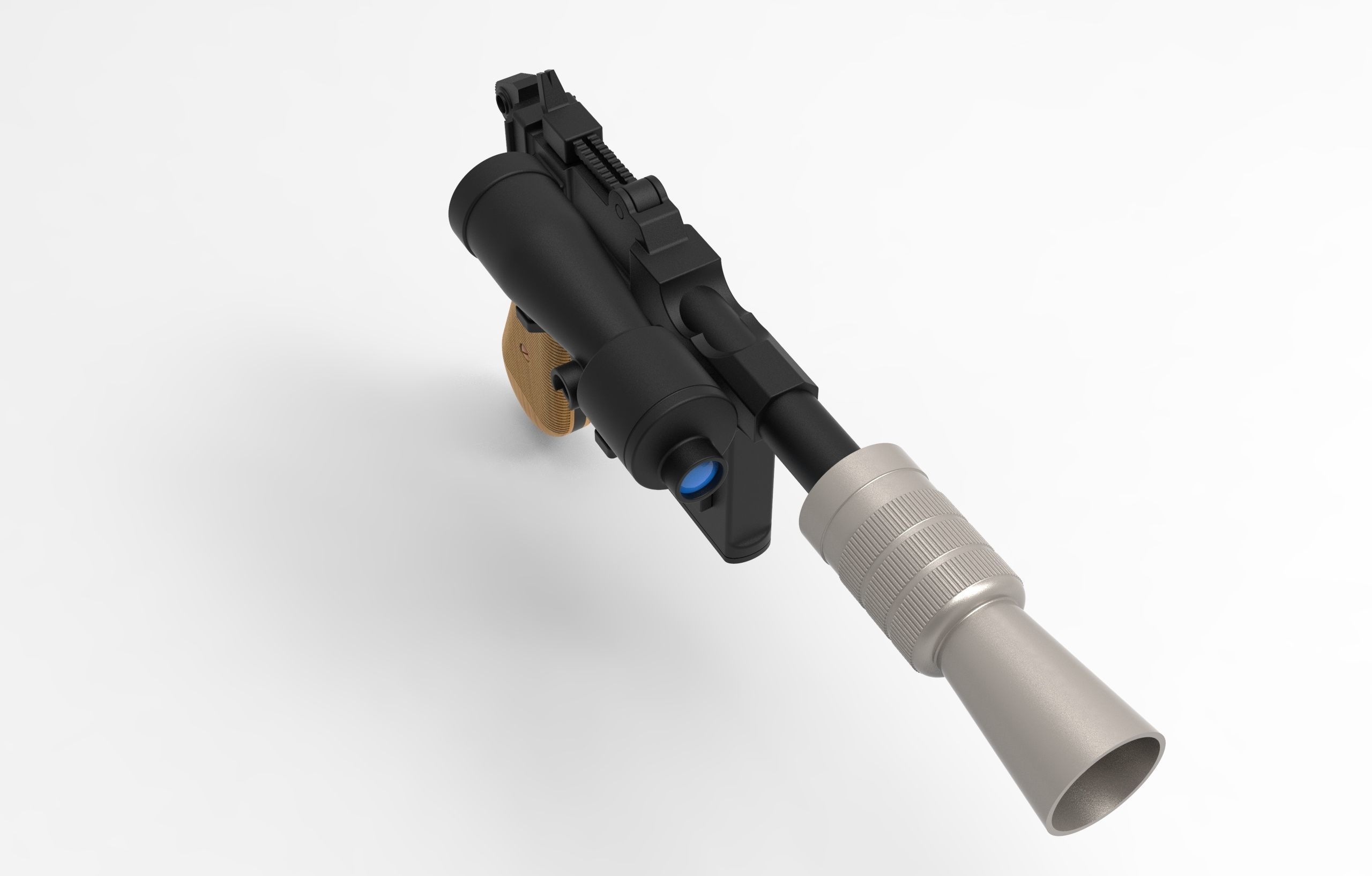 Lukes Blaster DL-44 3D model_13
