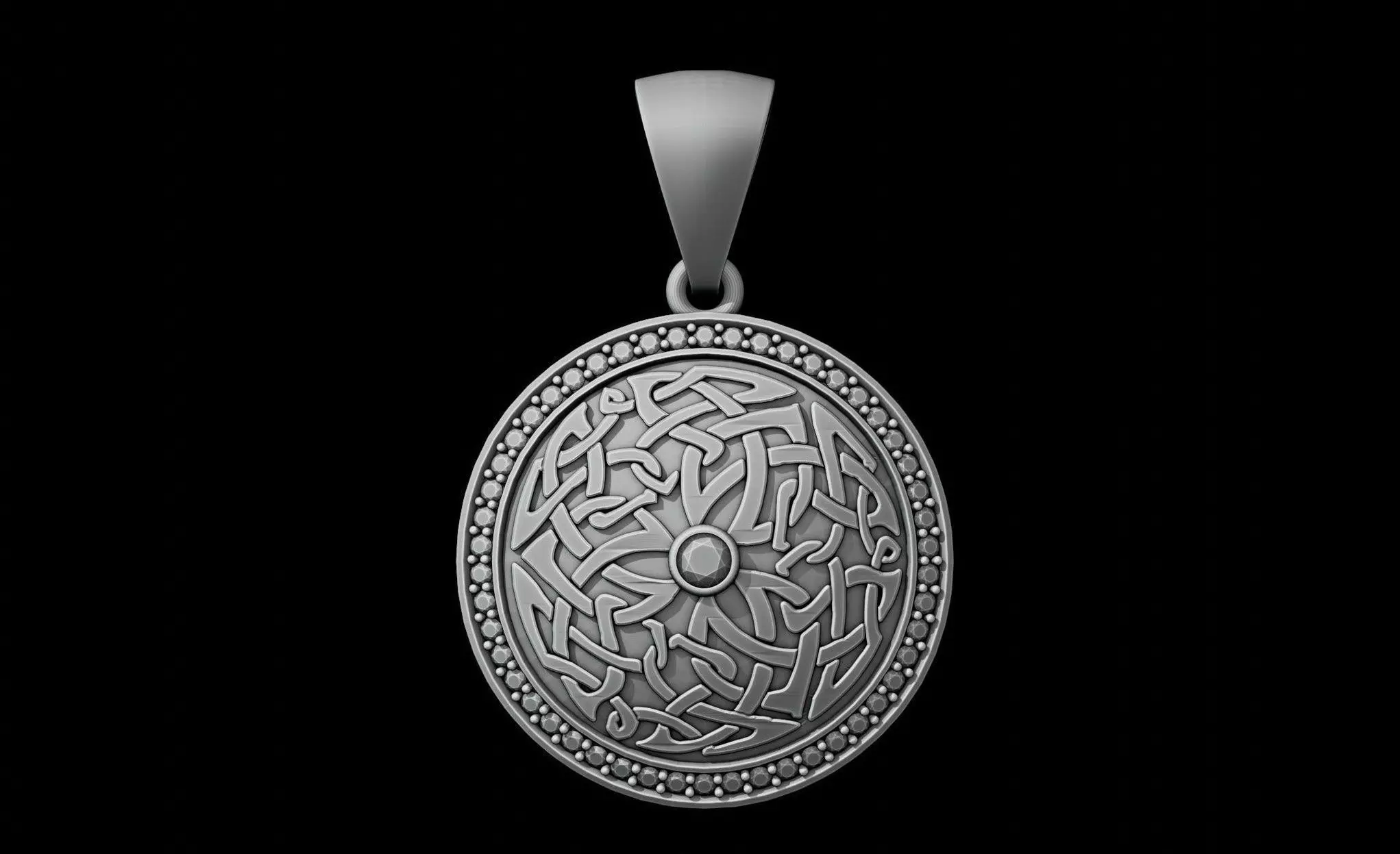 Scandinavian Pendant Free 3D print model_0