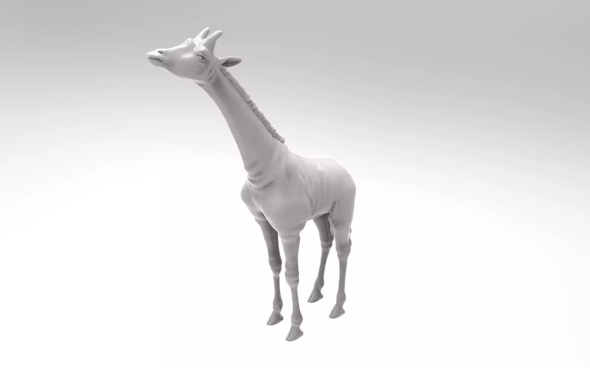 Baby  Giraffe Somalische 3D print model_0