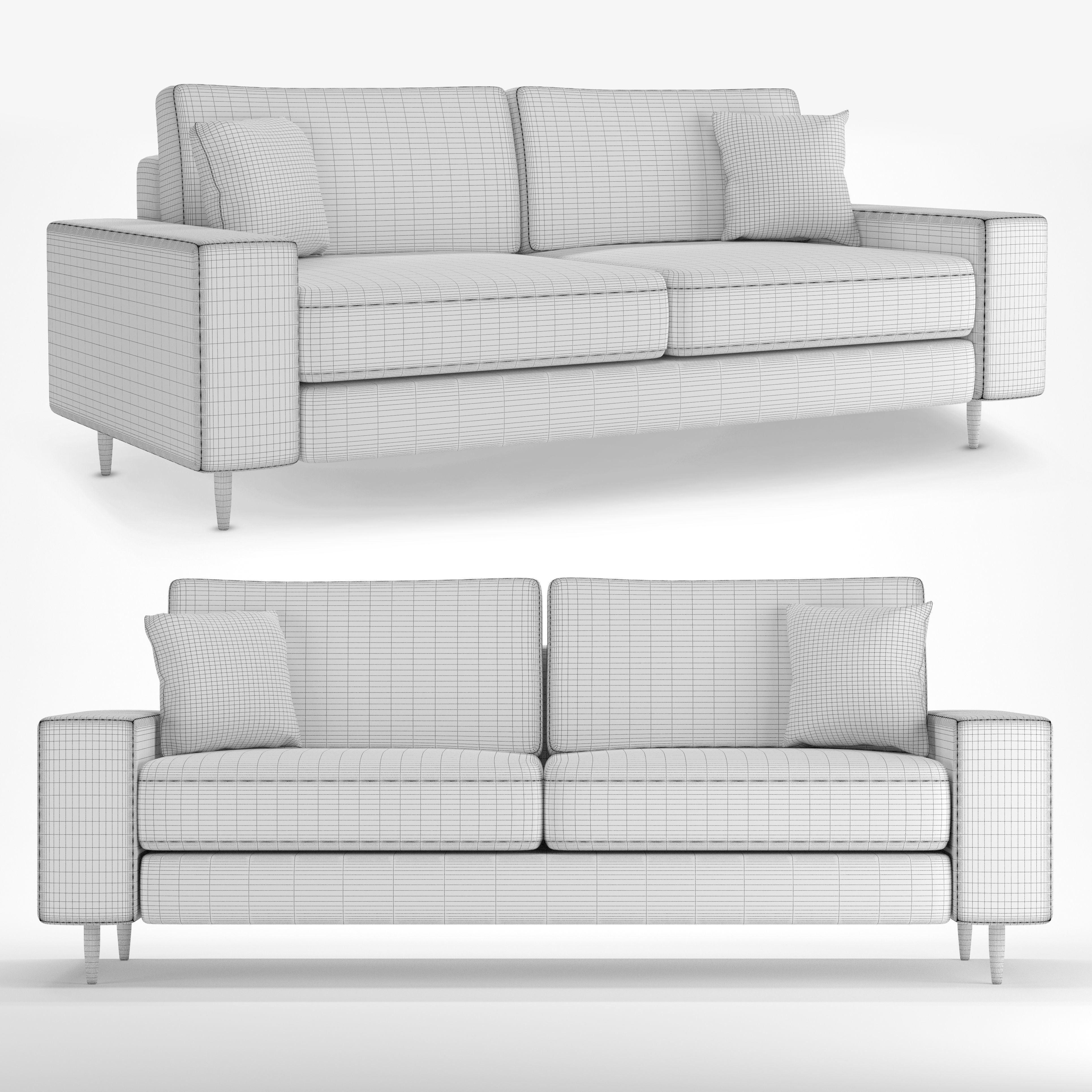 Boconcept Sofa Indivi Free 3D model_1