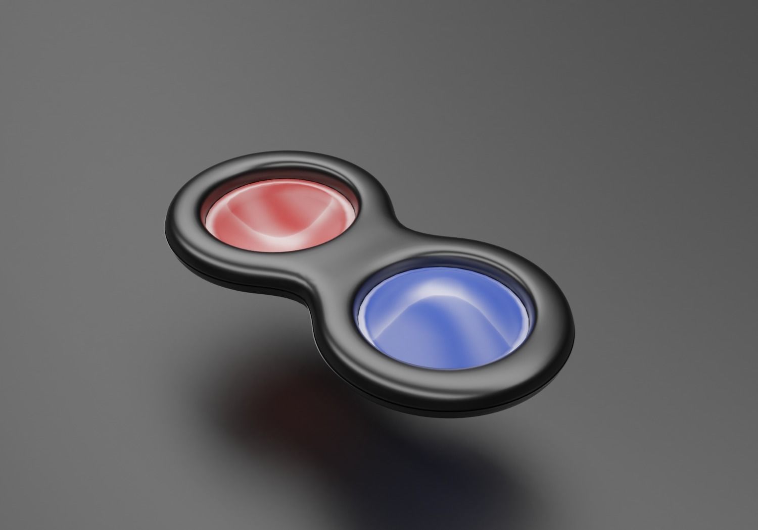 Simple - Dimple 3d model Low-poly 3D model_3