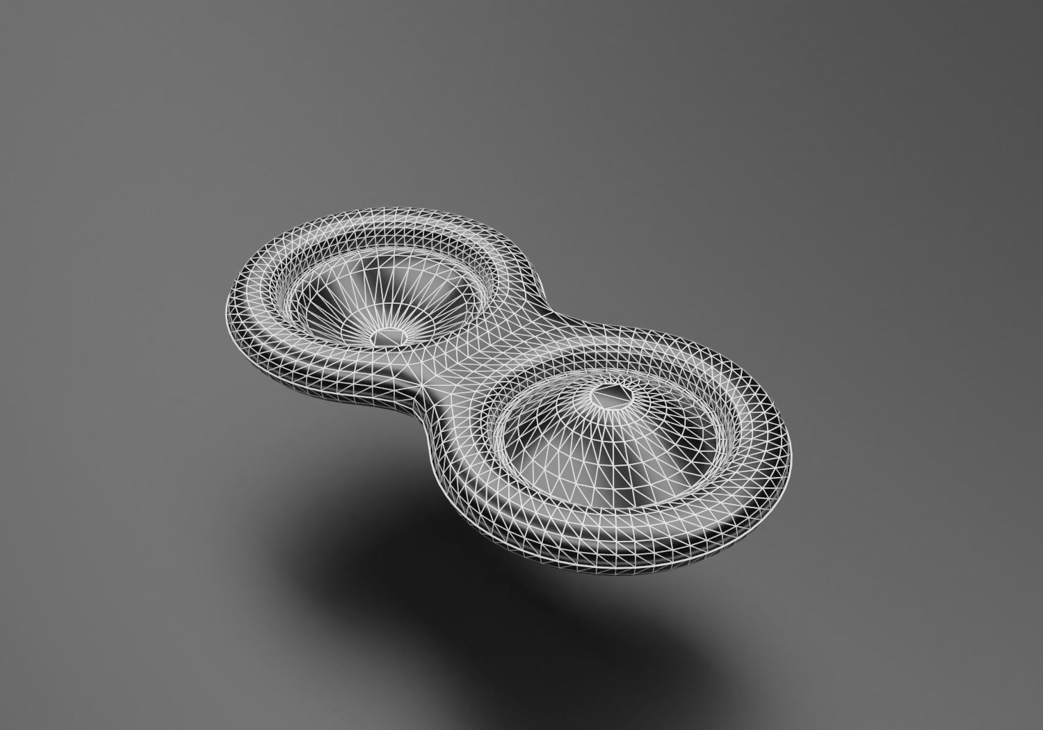 Simple - Dimple 3d model Low-poly 3D model_6