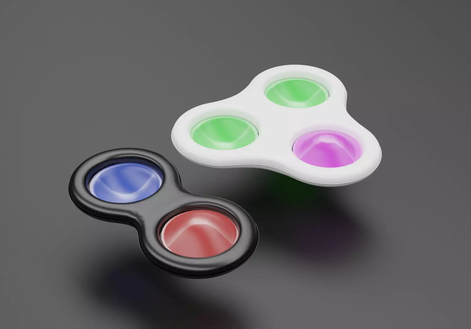 Simple - Dimple 3d model Low-poly 3D model_0