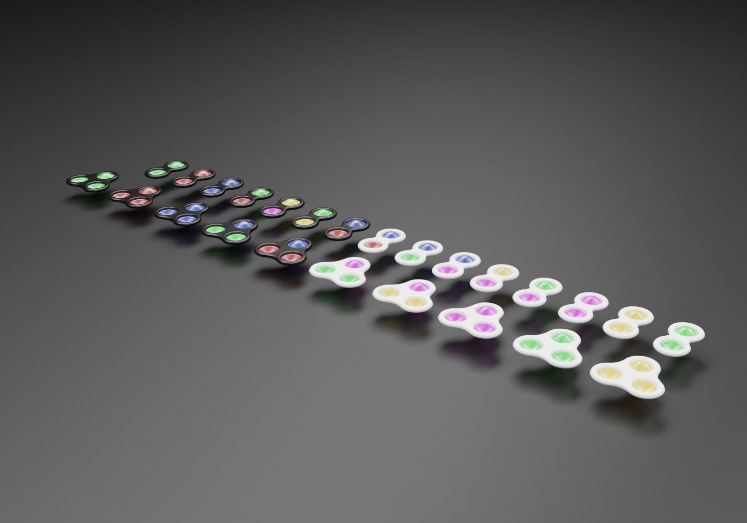 Simple - Dimple 3d model Low-poly 3D model_1