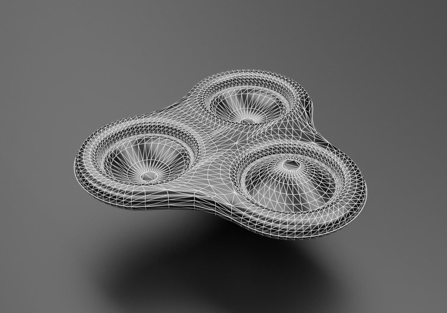 Simple - Dimple 3d model Low-poly 3D model_9