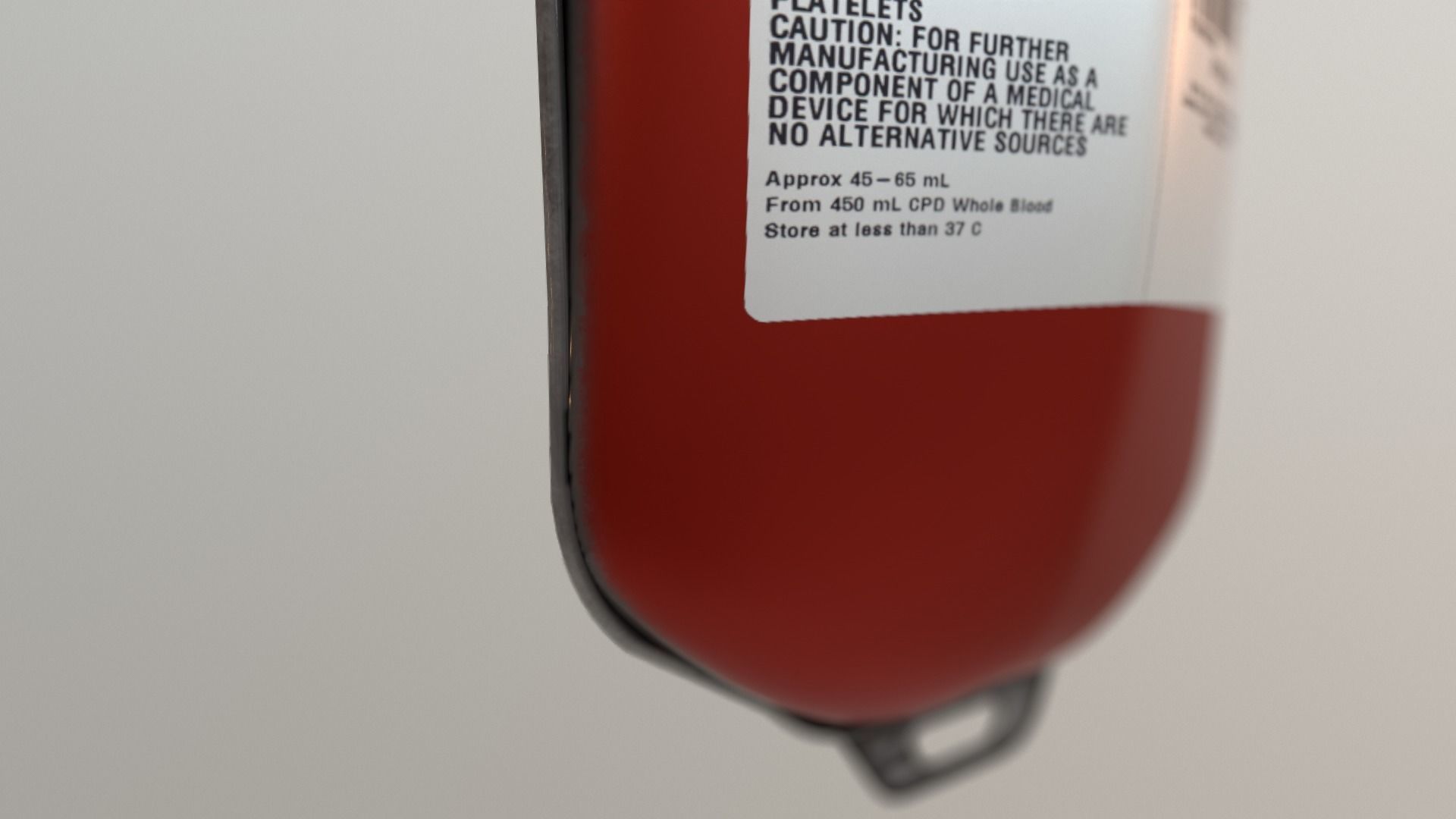 Blood Bag Game Ready Low-poly 3D model_17