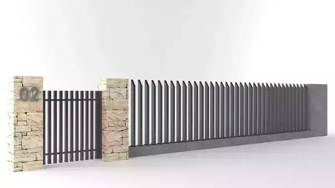 Decorative Fence Model APF-003