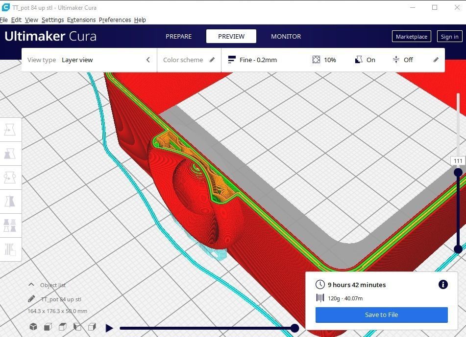 Plant pot holder 84 3D print model_14