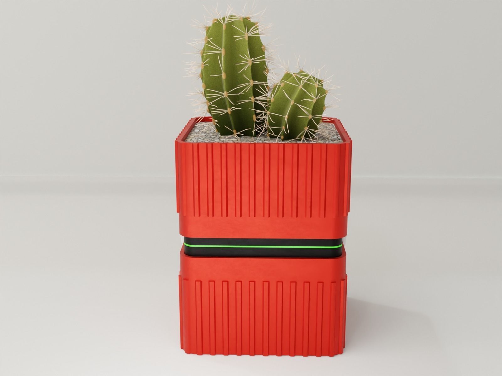 Plant pot holder 84 3D print model_6