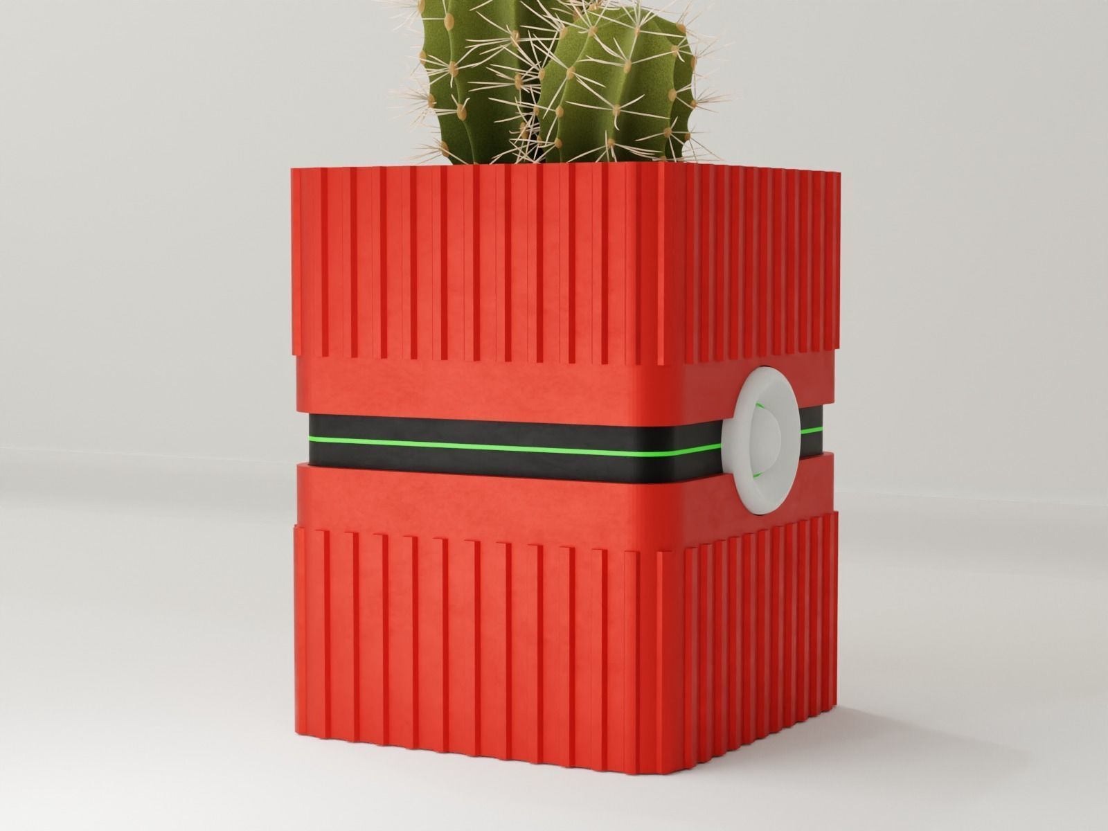 Plant pot holder 84 3D print model_7