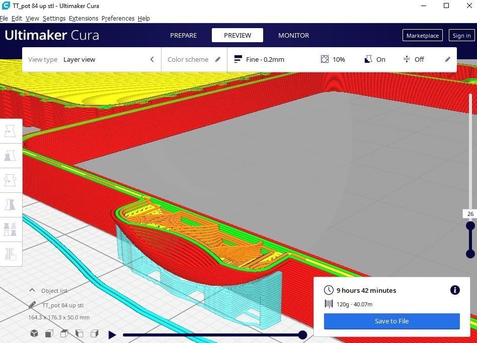Plant pot holder 84 3D print model_15