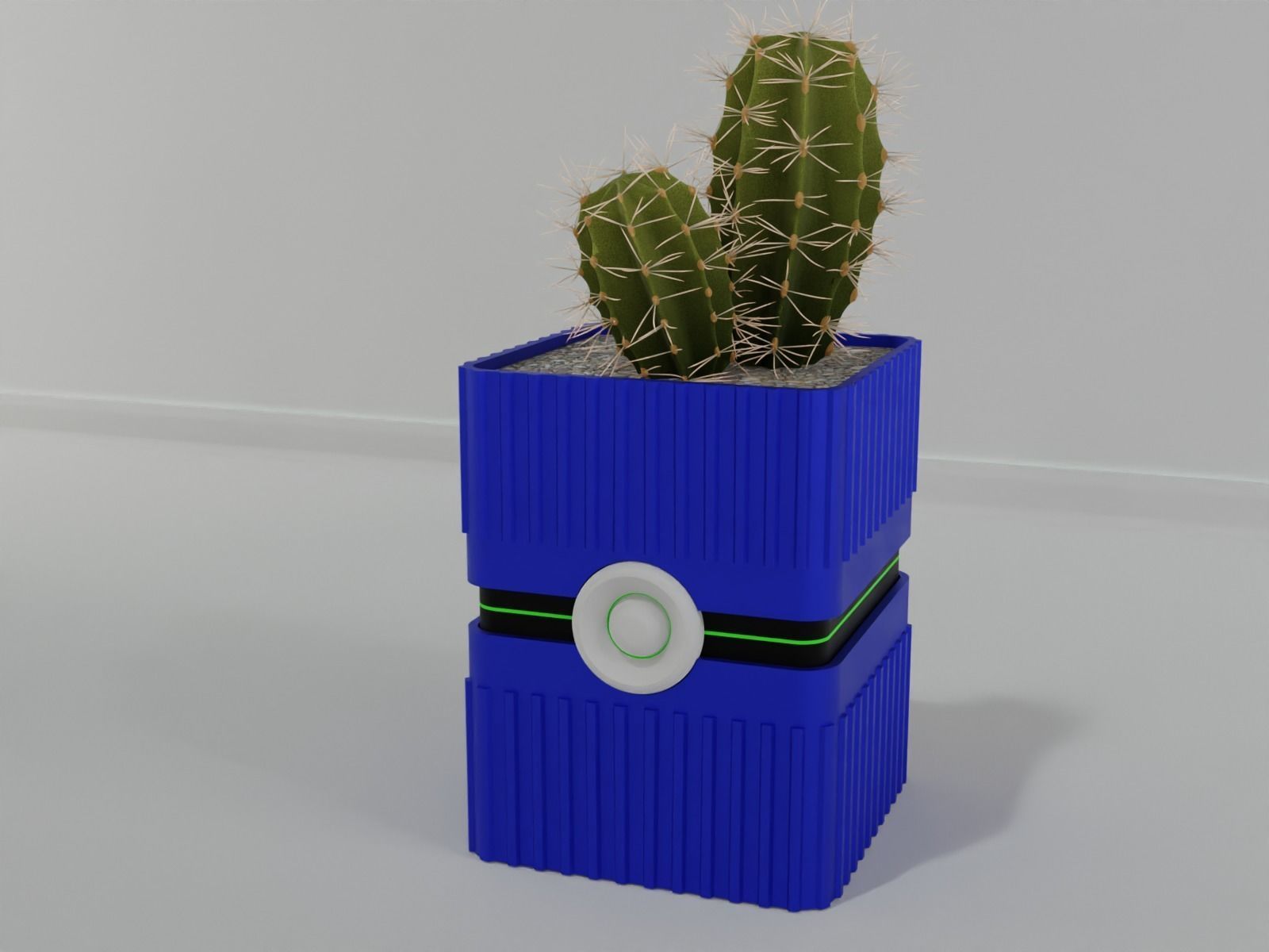 Plant pot holder 84 3D print model_11