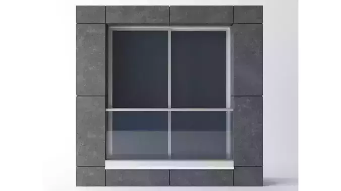 Glass Railing with Sliding Window Set APR-001