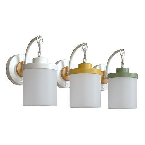 Wall lamp Smily 4652 - 1WC - 1WB - 1WA 3D model