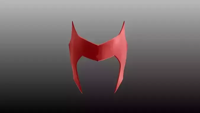 WandaVision Scarlet Witch Crown VERSION 2 3D print model WandaVision Scarlet Witch Crown VERSION 2 3D print model