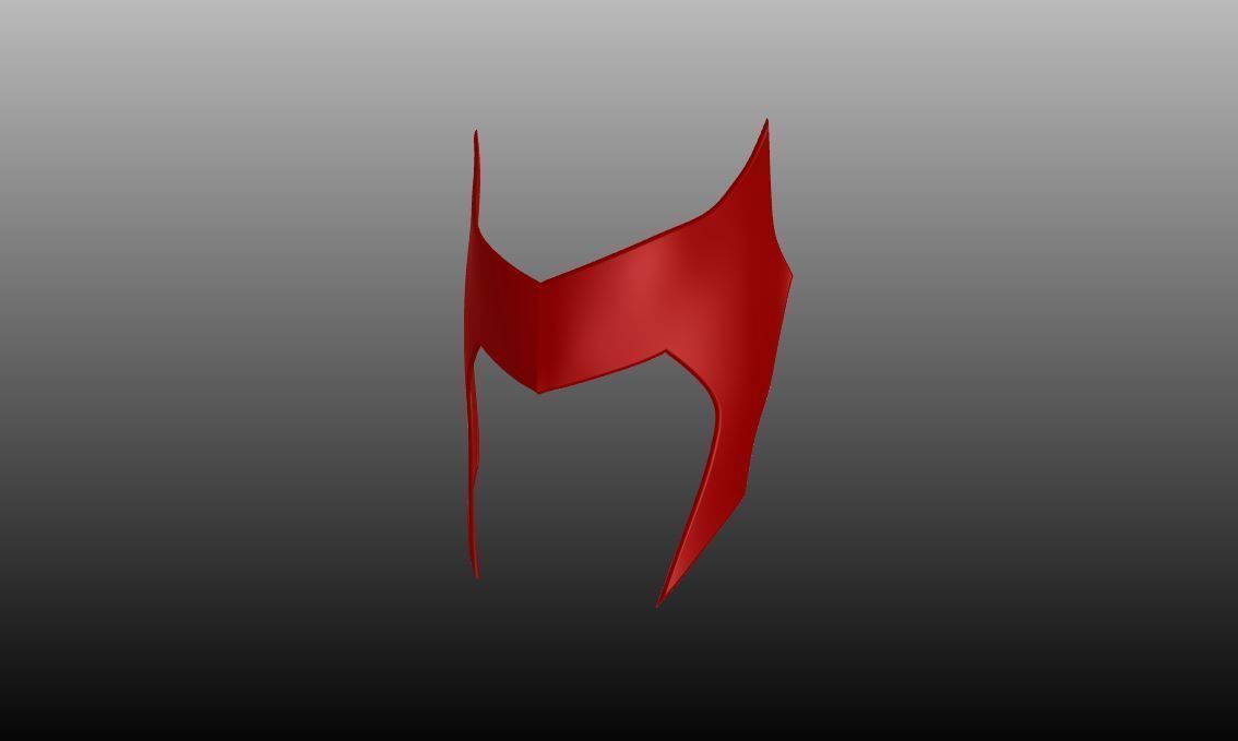 WandaVision Scarlet Witch Crown VERSION 2 3D print model_1