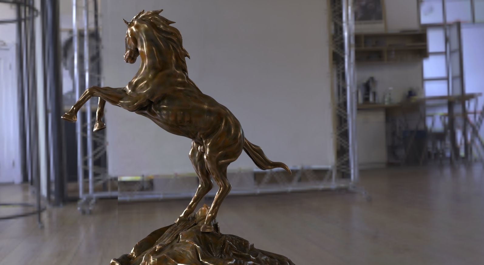 Horse model updated 3D model_1