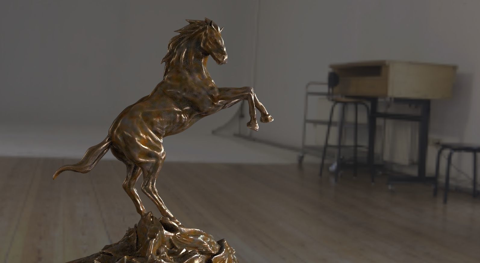 Horse model updated 3D model_2
