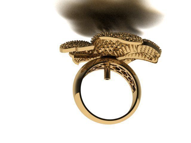 DAISY RING 3D print model_2