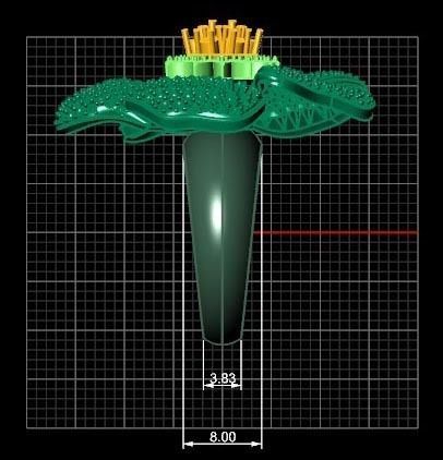 DAISY RING 3D print model_8