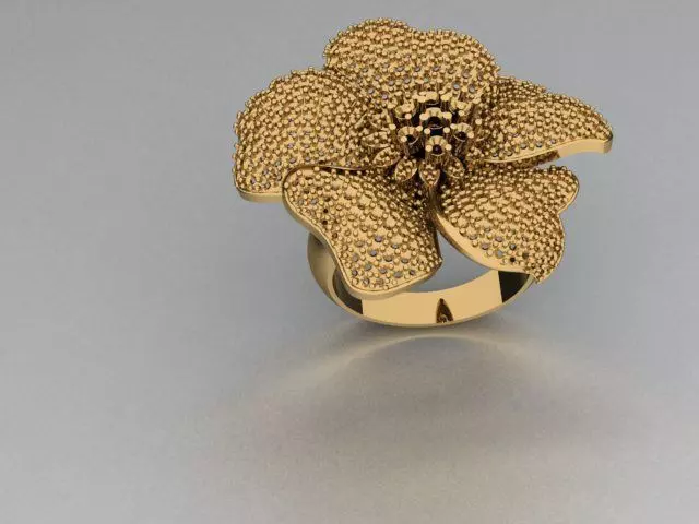 DAISY RING 3D print model_0