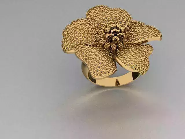 DAISY RING 3D print model