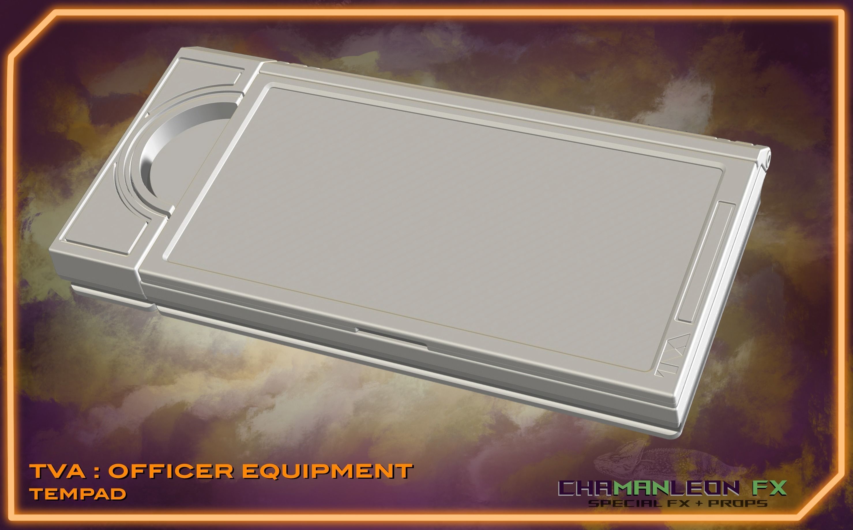 LOKI TVA TemPad and Vambrace Mount Cosplay 3D print model_13