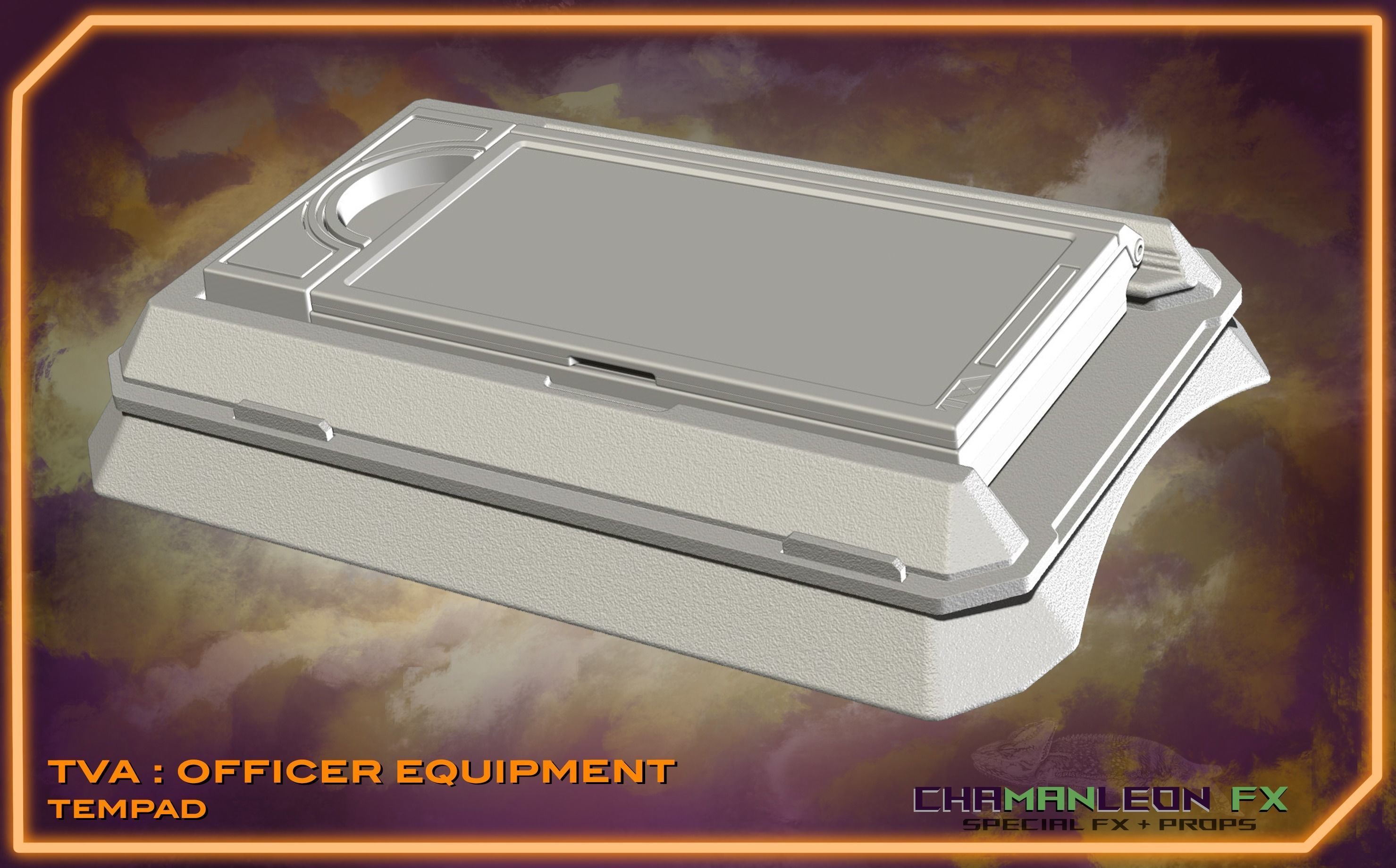 LOKI TVA TemPad and Vambrace Mount Cosplay 3D print model_12