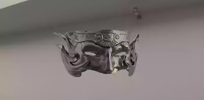 Greek Assassin Mask 3D model