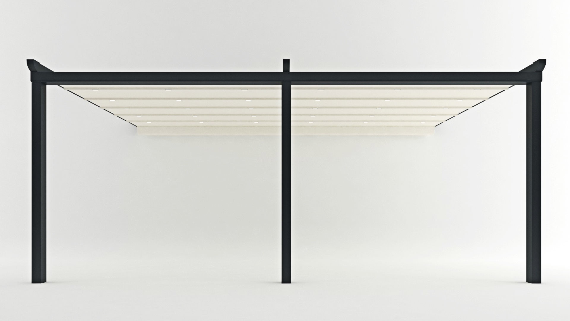 Modern Motorized Pergola APP-001 3D model_4