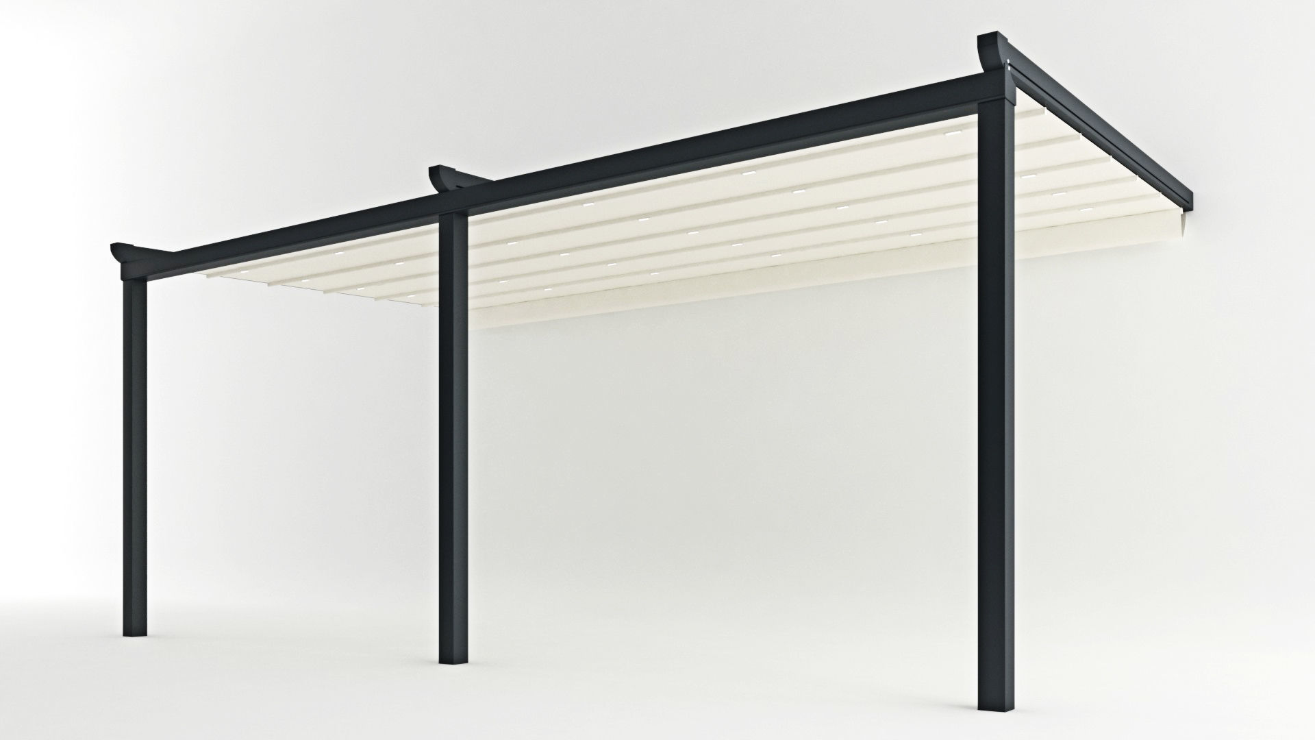 Modern Motorized Pergola APP-001 3D model_3