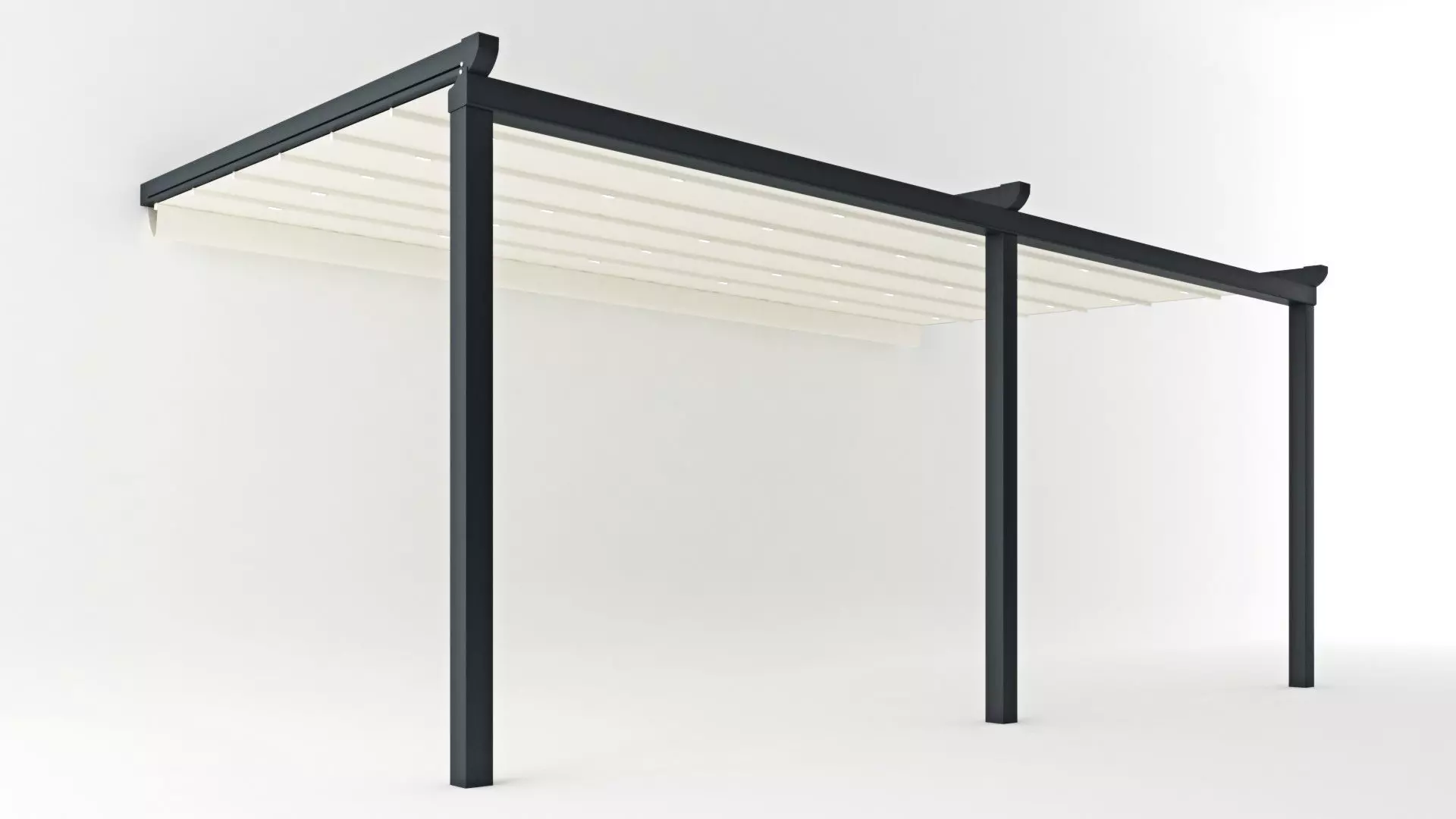 Modern Motorized Pergola APP-001 3D model_0