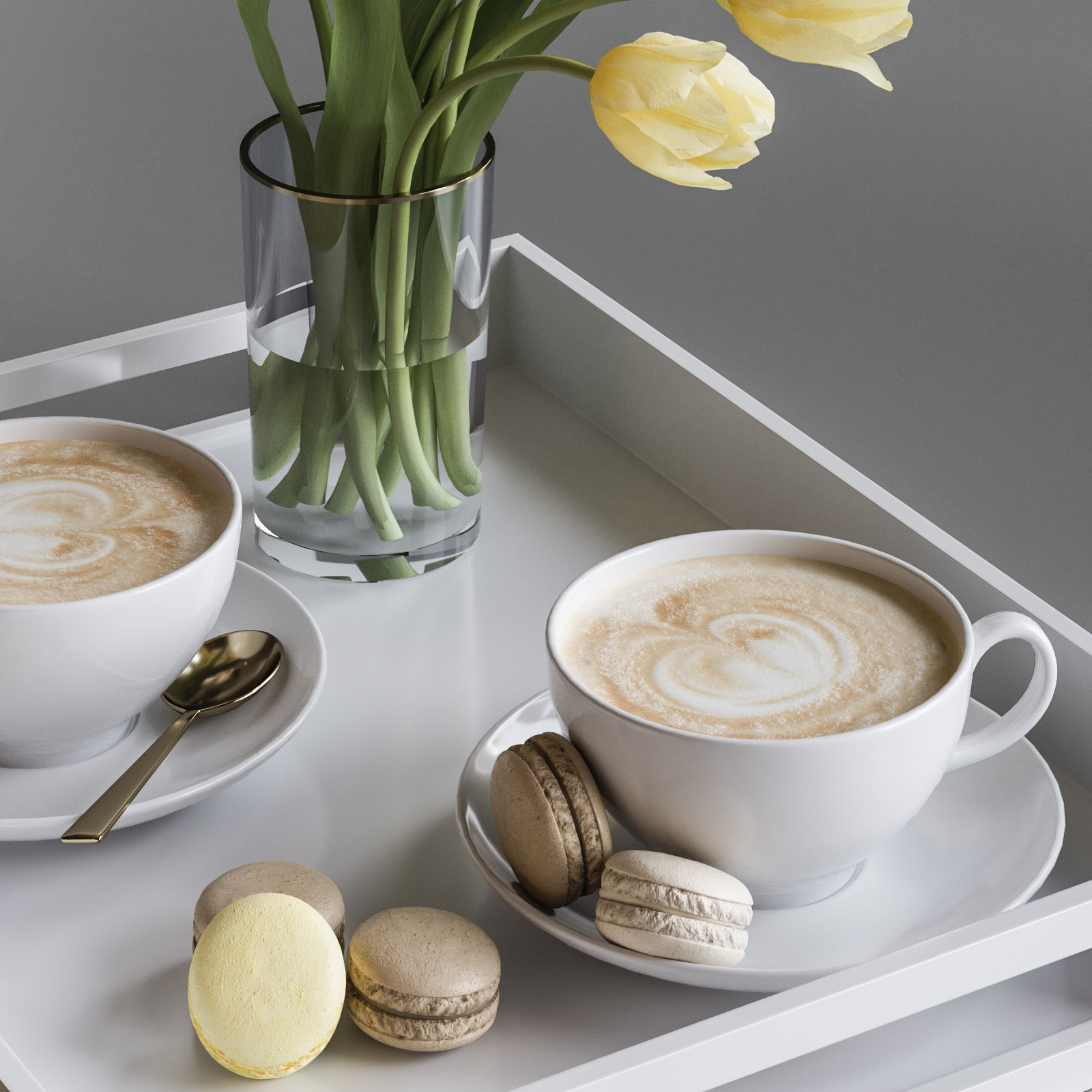 Decorative set 28 3D model_2