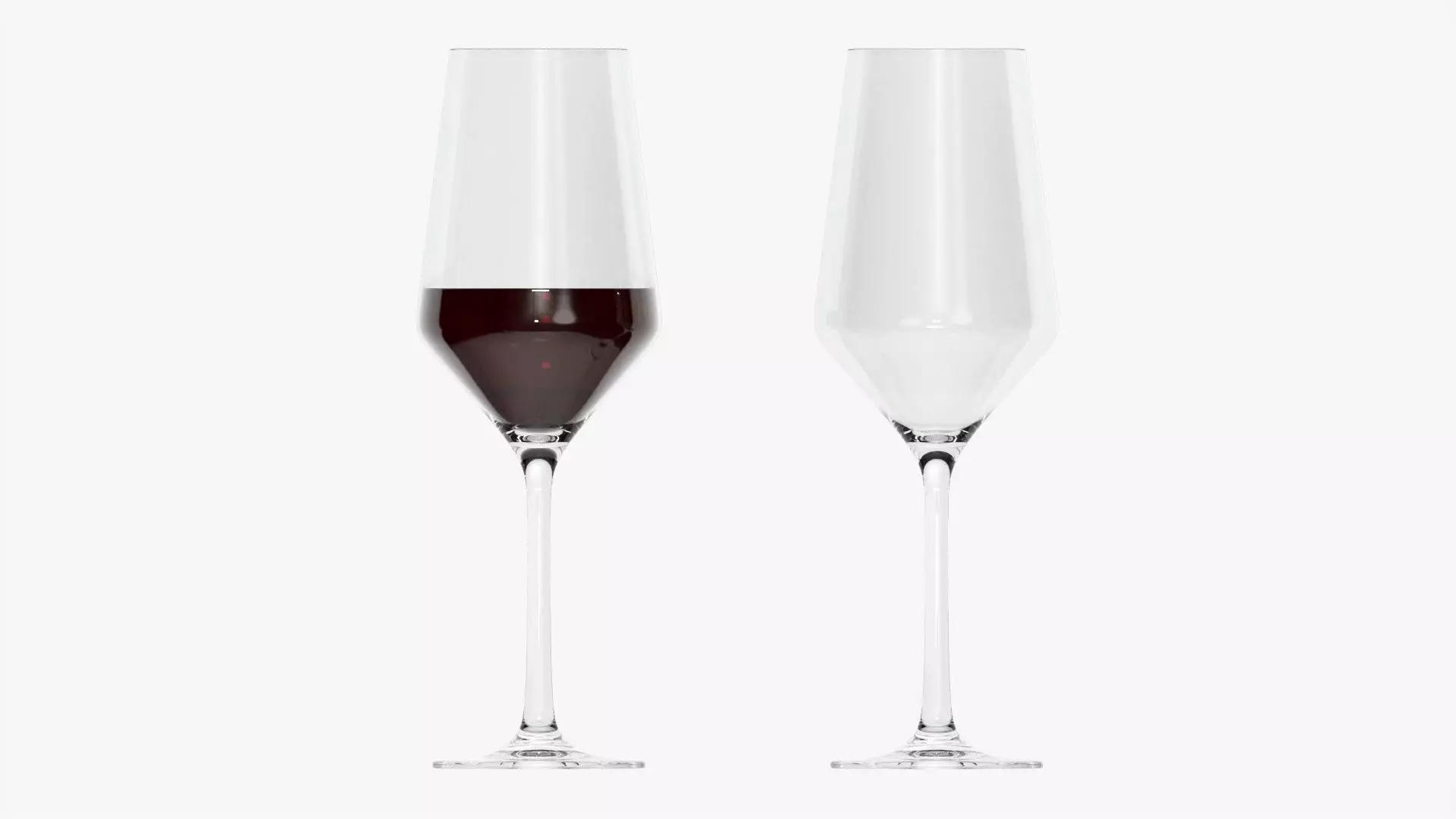 Wine glass 01 3D model