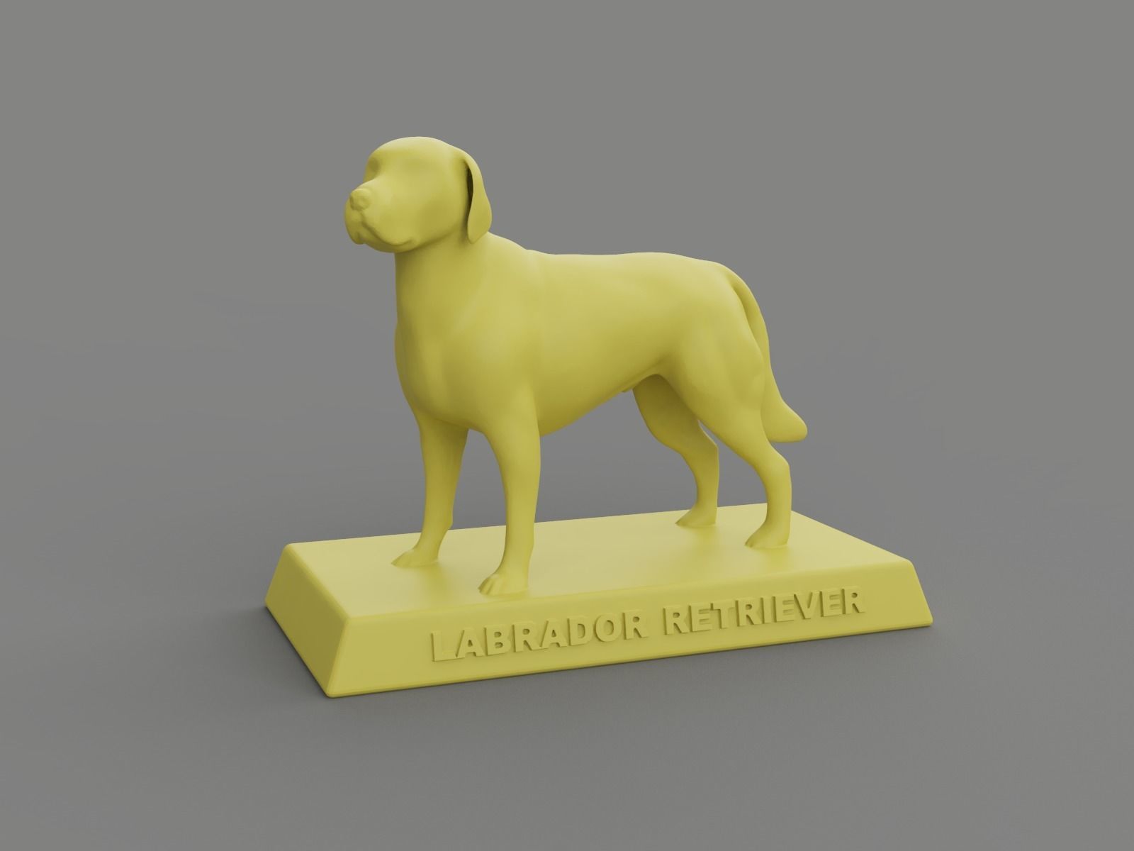 Labrador Retriever 3D print model_3