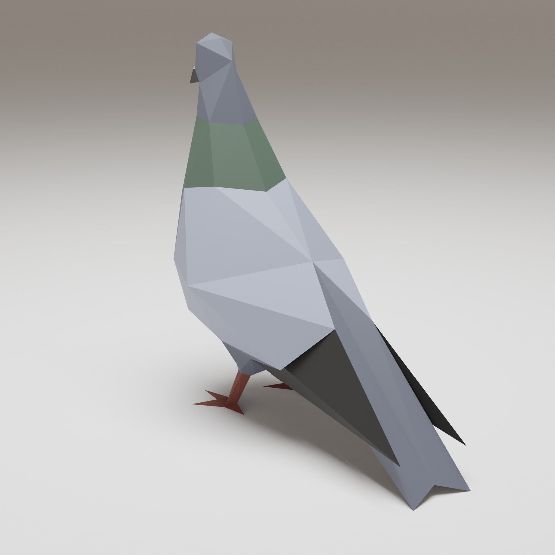 Bird - Pigeon 3D print model_1