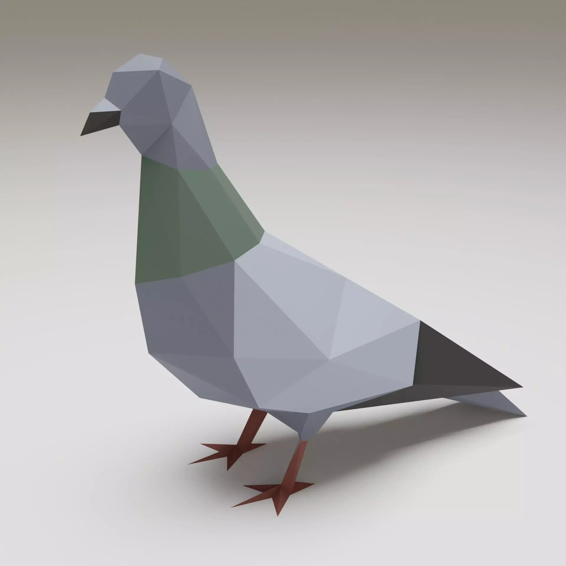 Bird - Pigeon 3D print model_0