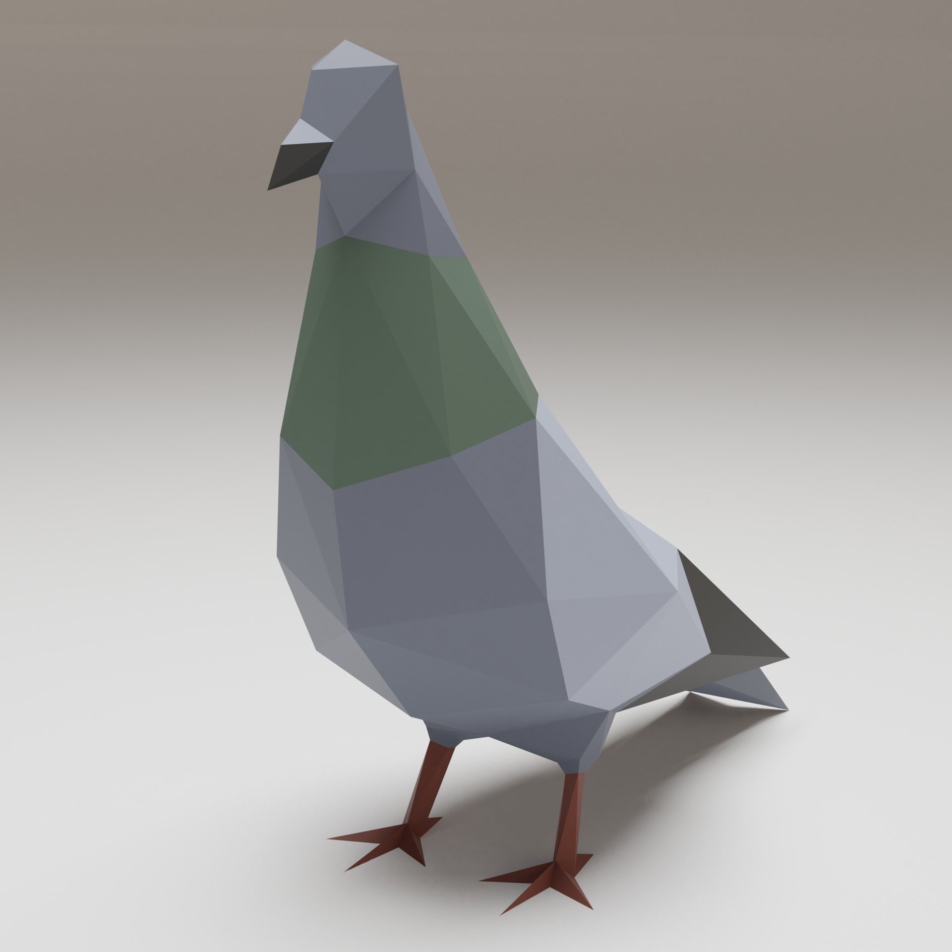 Bird - Pigeon 3D print model_2